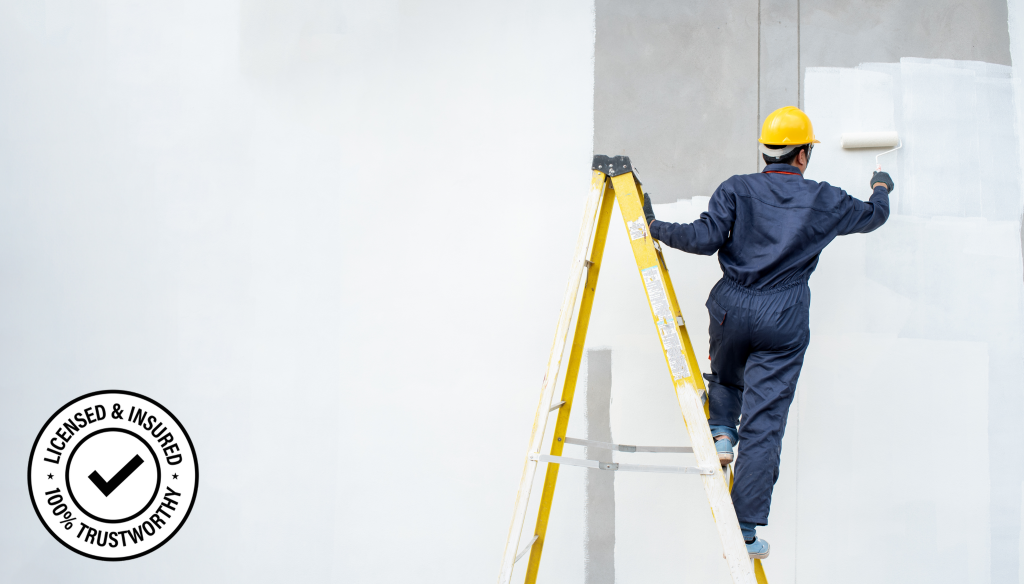 Painting with Dulux products