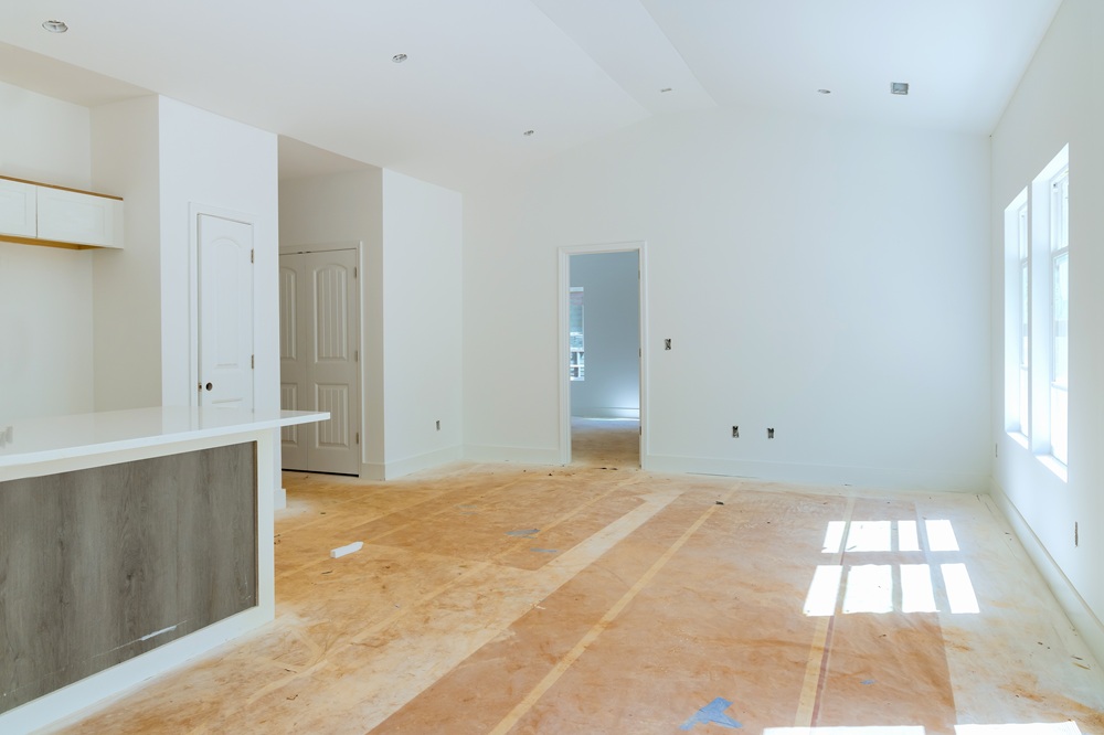Final walkthrough of a painted Sydney home